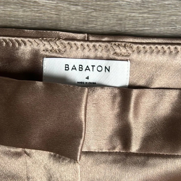 Aritzia Babaton Refined Satin Cargo Pant - Picture 7 of 15